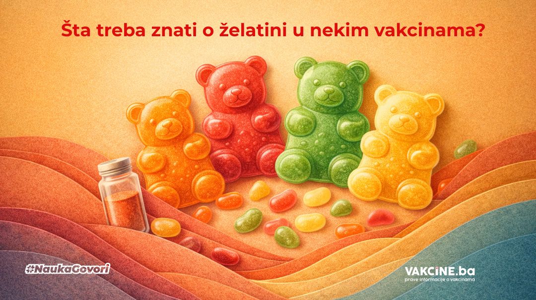 Sastav vakcina: želatin
