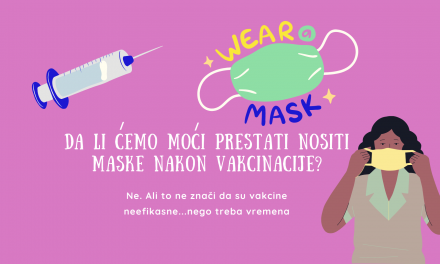 Da li ćemo moći prestati nositi maske nakon vakcinacije?