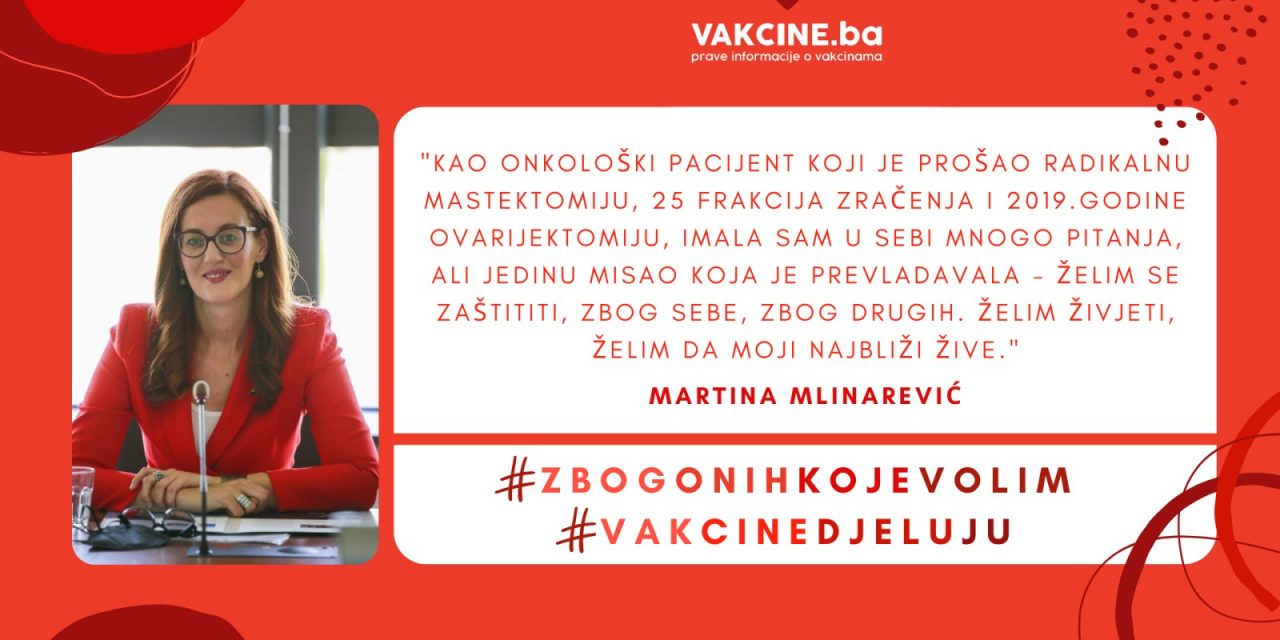 Iskustvo COVID-19 vakcinacije: Martina Mlinarević