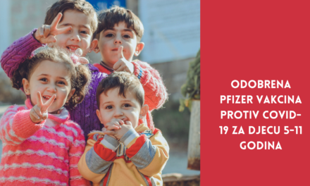 FDA odobrila Pfizer vakcinu protiv COVID-19 za djecu 5-11 godina