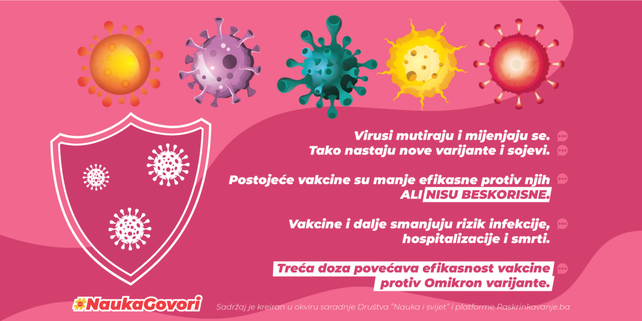 Zašto nastaju nove varijante virusa? Koliko je opasan omikron?