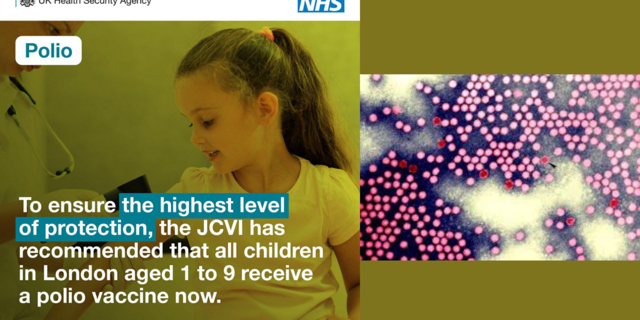 Virus polija: nakon detekcije u kanalizaciji, oko 1 milion djece u Londonu biće ponuđena vakcina protiv ove bolesti