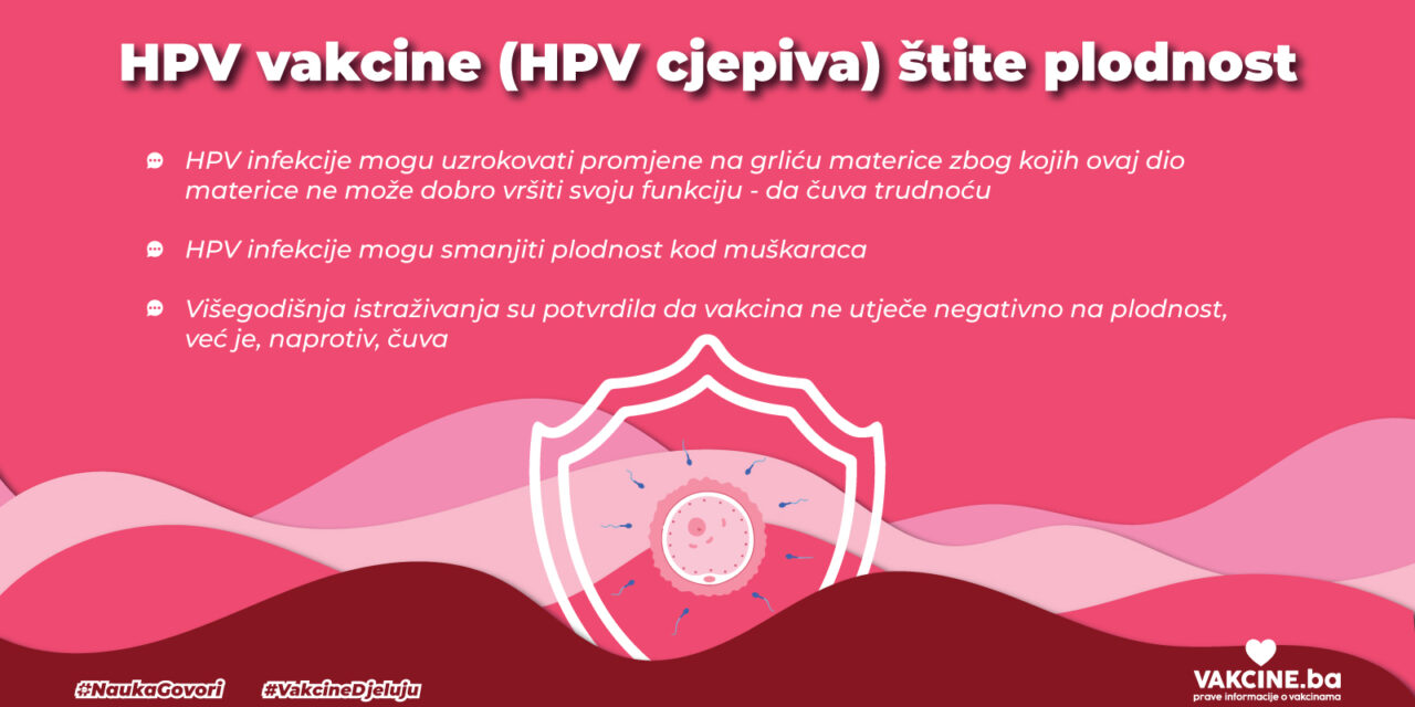 HPV vakcine (HPV cjepiva) štite plodnost