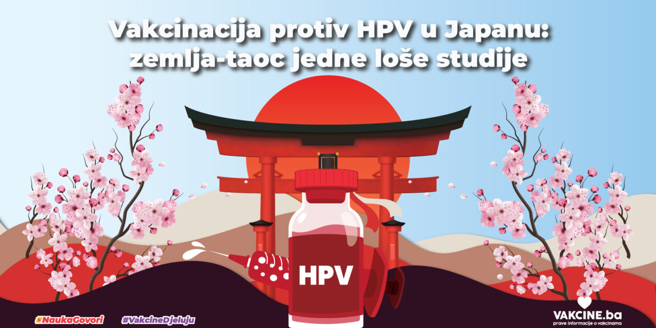 Vakcinacija protiv HPV u Japanu: zemlja-taoc jedne loše studije