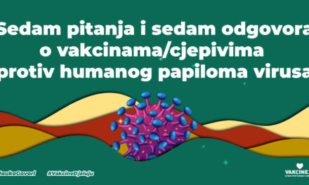 Sedam pitanja i sedam odgovora o vakcinama/cjepivima protiv humanog papiloma virusa