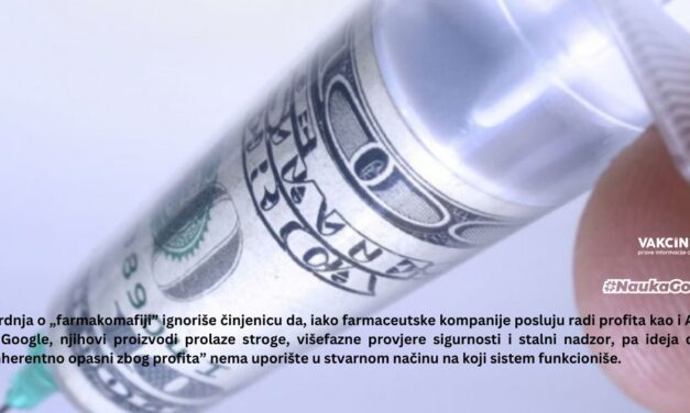 Stvari koje ste čuli ili pročitali o vakcinama, a, jednostavno, nisu tačne: “farmakomafija”
