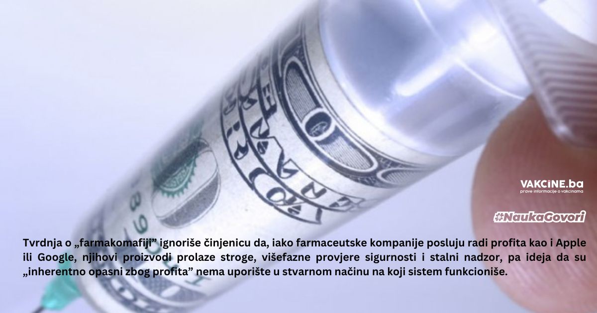 Stvari koje ste čuli ili pročitali o vakcinama, a, jednostavno, nisu tačne: “farmakomafija”