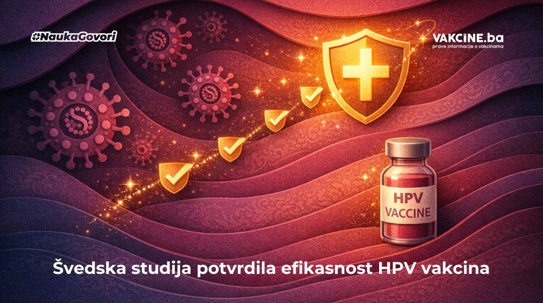 Švedska studija HPV vakcina: ove vakcine pružaju dugotrajnu i stabilnu zaštitu od raka grlića materice
