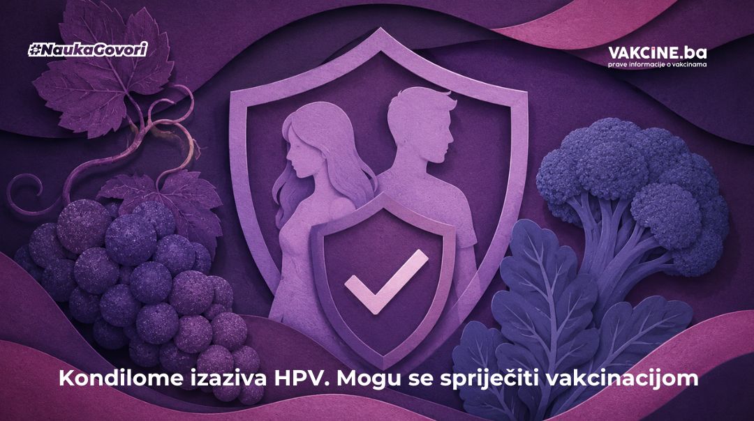 HPV vakcine su efikasne u sprječavanju kondiloma