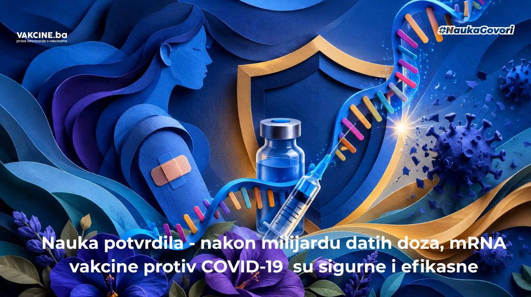 Globalni pregled potvđuje kako su mRNA/iRNK vakcine protiv COVID-19 sigurne i efikasne